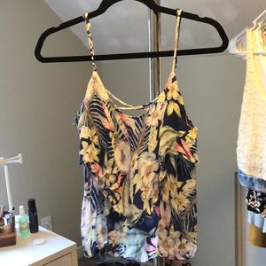 American Eagle Floral Tank Top